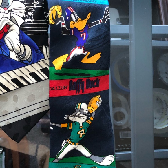 Vintage Looney Toons tie bundle silk - Picture 4 of 7